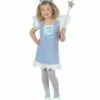 COSTUME PETITE FÉE BLEUE (Pack 6 Robes Et Serre Têtes) Tailles 2/3 Ans Et 3/4 Ans -FêteMagique Soldes 2020C nc 2020C a