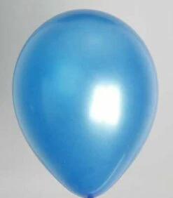 BALLONS BLEUS MÉTAL