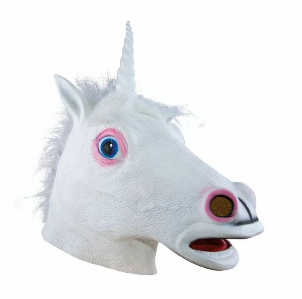 MASQUE DE LICORNE (Masque En Latex) 3 MASQUE DE LICORNE (Masque En Latex)
