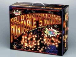 FEU D'ARTIFICE PORTABLE (Spectacle 5 Minutes) (version Intensive)