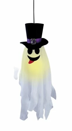 FANTÔME COQUIN LUMINEUX (Décoration à Suspendre) Hauteur 50 Cm
