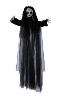 POUPEE POSSÉDÉE ANIMÉE (Décoration Son Et Lumière) Taille 120 Cm -