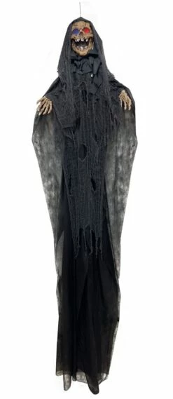 SQUELETTE GÉANT (Décoration Son Et Lumière) Hauteur 360 Cm