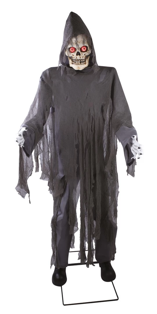 SQUELETTE GÉANT ANIMÉ (Décoration Son Et Lumière) Taille 180 Cm - Démo Vidéo 3 SQUELETTE GÉANT ANIMÉ (Décoration Son Et Lumière) Taille 180 Cm - Démo Vidéo