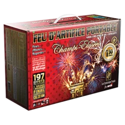FEU D'ARTIFICE PORTABLE (Spectacle 1 Mn 30 Sec) Champs Elysées