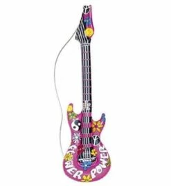 GUITARE GONFLABLE HIPPIE (Dimension 105 Cm)