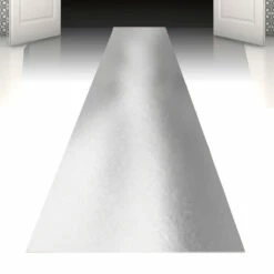 TAPIS DE SOIRÉE ARGENT (Dimension 450 X 60 Cm)