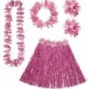 SET HAWAÏEN ROSE FUN (Pack Hawaïen 7 Accessoires) Démo Vidéo -FêteMagique Soldes 24564 nc 24564 a