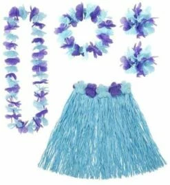 SET HAWAÏEN BLEU FUN (Pack Hawaïen 7 Accessoires) Démo Vidéo