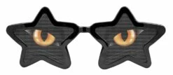 LUNETTES GÉANTES CHAT (Lunettes Yeux De Chat)