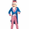 MASCOTTE ONCLE SAM (Taille Unique Pour Adulte) Version De Luxe