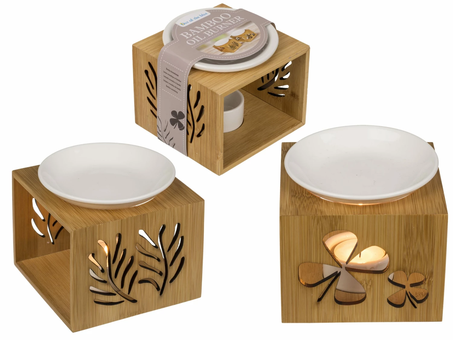 LAMPE AROMATIQUE ZEN (Lampe Bambou 12 X 12 Cm) 3 LAMPE AROMATIQUE ZEN (Lampe Bambou 12 X 12 Cm)