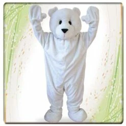 DÉGUISEMENT - MASCOTTE (Ours Polaire Blanc)