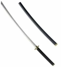 KATANA MÉTALLIQUE DE LUXE (Taille 107 Cm Avec Fourreau) Sabre Japonais