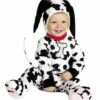 COSTUME BÉBÉ DALMATIEN (Costume Avec Cagoule) Taille Enfant 12/18 Mois