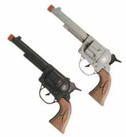 PISTOLET DE COW BOY (Assortiment 2 Coloris)
