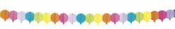 GUIRLANDE BALLONS (Guirlande Papier - 4 Mètres)