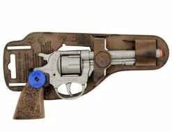 PISTOLET COW BOY GONHER (Métal - 8 Coups )
