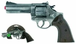 PISTOLET POLICE GONHER (Métal 12 Coups)