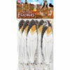 PACK PLUMES INDIENNES (Sachet 12 Plumes 20 Cm) -FêteMagique Soldes 33034 z