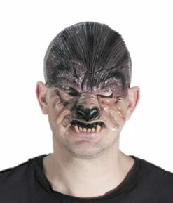 MASQUE DE LOUP GAROU (Demi Masque)