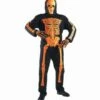 COSTUME SQUELETTE NÉON (Costume, Masque 3 Coloris) Tailles Enfants De 5 à 13 Ans
