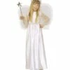 JEUNE FILLE ANGE FÉERIQUE (Robe, Ailes Et Auréole) Tailles Enfants De 5 à 13 Ans -FêteMagique Soldes 3345 nc 3345 a