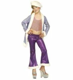 COSTUME TEEN COOL GIRL (Pack De 4 Costumes Filles) Tailles 8/10 Ans Et 11/13 Ans