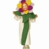 DÉGUISEMENT PETITE FLEUR (Costume Avec Cagoule) Tailles 3/4 Et 4/5 Ans -FêteMagique Soldes 3468F nc 3468F a