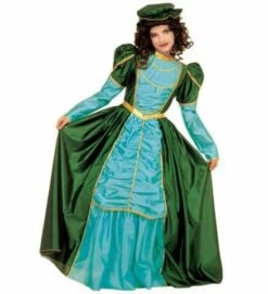 ROBE PRINCESSE STÉPHANIE (Robe, Jupon Et Chapeau) Tailles Enfants