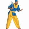 COSTUME PRINCE ARABE (Costume, Ceinture, Turban) Tailles Adultes