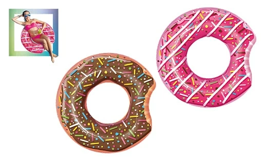 BOUÉE DONUTS GONFLABLE (Diamètre 107 Cm) 3 BOUÉE DONUTS GONFLABLE (Diamètre 107 Cm)