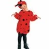 PETITE COCCINELLE PELUCHE (Costume Avec Cagoule) Tailles 3/4 Ans Et 4/5 Ans