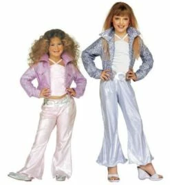 TENUE JEUNE FILLE POP STAR (Pack 4 Costumes 2 Coloris) Tailles 4/5 Ans Et 5/7 Ans