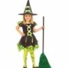 PETITE SORCIÈRE NÉON FUN (Pack 3/4 Ans Et 4/5 Ans) Robe Et Chapeau - 3 Coloris