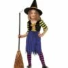 PETITE SORCIÈRE COQUINE (Pack 3/4 Ans Et 4/5 Ans) Robe Et Chapeau Velours -FêteMagique Soldes 3696S nc 3696S a
