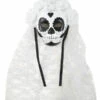 MASQUE JOUR DES MORTS (Voile Et Des Roses Blanches) Dia De Los Muertos -FêteMagique Soldes 38071