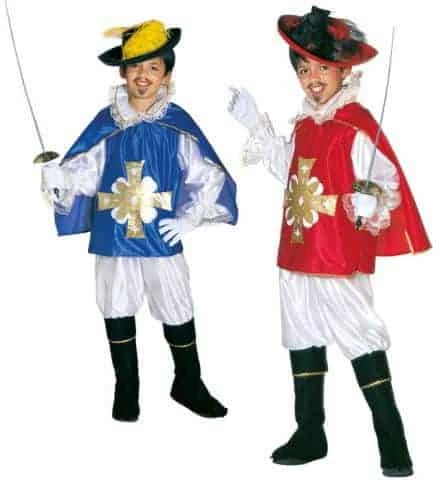 COSTUME MOUSQUETAIRE (Costume Et Accessoires) Tailles Enfants - 2 Coloris 3 COSTUME MOUSQUETAIRE (Costume Et Accessoires) Tailles Enfants - 2 Coloris