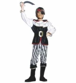 TENUE PIRATE GARÇON (Costume Et Accessoires) Tailles Enfants De 5 à 13 Ans