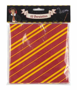 SERVIETTES PETIT SORCIER (16 Serviettes 33 X 33 Cm)