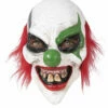 MASQUE CLOWN MÉCHANT (Masque Latex Et Cheveux)
