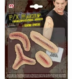 FAUSSES CICATRICES (Assortiment 4 Pièces)