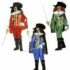 LES 3 MOUSQUETAIRES (Costume Et Accessoires) Tailles Enfants - 3 Coloris -FêteMagique Soldes 4399 nc 4399 x