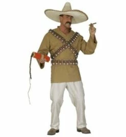 MEXICAIN WESTERN (Manteau, Balles, Pantalon) Tailles Adultes