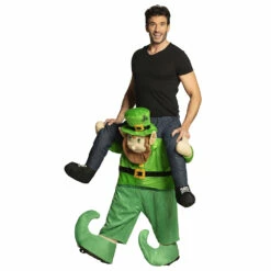 COSTUME FUNNY ST PATRICK (Mascotte Porte Moi Adulte)