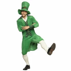 DÉGUISEMENT LEPRECHAUN (Costume Saint Patrick) Tailles Adultes