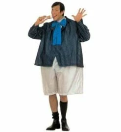 COSTUME SUPER ÉCOLIER (Costume Avec Cerceau) Veste Et Maxi Nœud Papillon