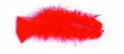 Plumes Rouges Pied Plat (Sachet 25 Grammes)