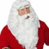 PERRUQUE DU PÈRE NOEL (Avec Barbe Et Moustache) Perruque De Luxe En Boite -FêteMagique Soldes 46943 nc 46943 a