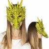 MASQUE DE DRAGON (Demi Masque - Dragon) -FêteMagique Soldes 47601